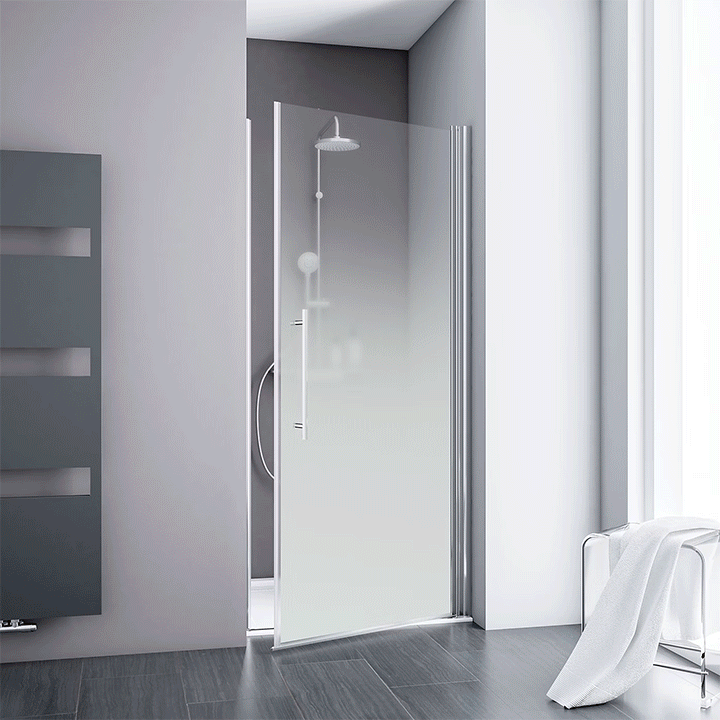 Différents types de verre de porte de douche
