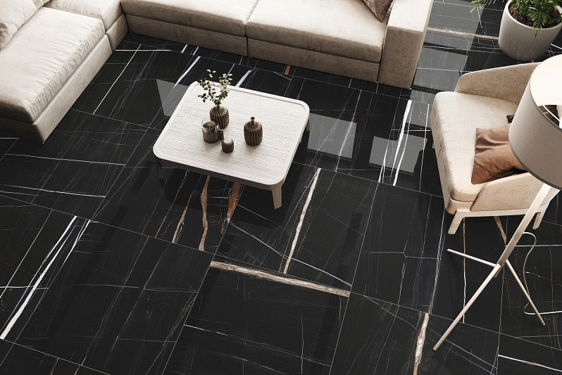 Animation de plusieurs images de carrelages sols