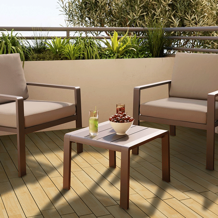GIF terrasse avec divers motifs et coloris