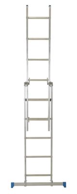 echelle d escalier multiposition a plateforme mac allister castorama