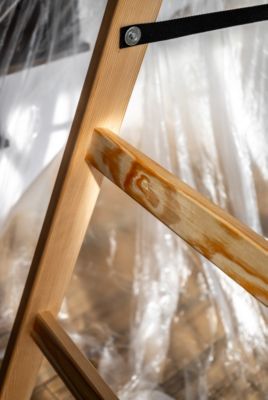 Échelle de peinture en bois 2x5 DRABEST 5 marches, 1 pièce.