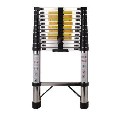 Échelle télescopique inox 3,8 m  150 kg