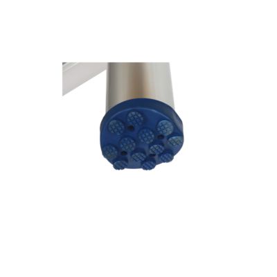 Échelle télescopique X-TENSO 2 en aluminium, L.2,90 m, 10 échelons, repliée 0,76 m.
