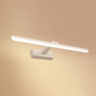 Éclairage pour miroir de salle de bain, 12 W, lampe de chevet, 50 cm, 3000 K, idéal pour les miroirs, armoires