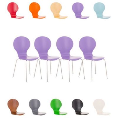 LIFETIME - Lot de 2 chaises empilables pour enfants, bleu glacier
