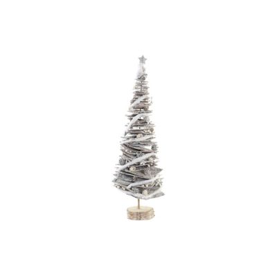Écorce de bouleau 34x34x102 naturel neigeux