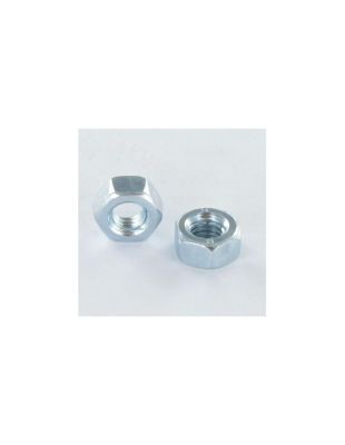 Écrou hexagonale M10 Classe 10 Pas fin Pas de 100 Acier zingué - 1 pièce