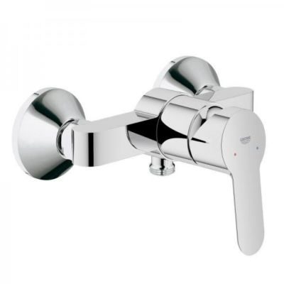 /Grohe Set de douche avec mitigeur + Douchette 3 jets barre avec curseur + Douche de tête XXL 254 mm Chrome