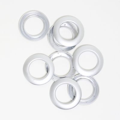 Œillet pour rideau à clipser argent Ø40mm Rocle, Cosy living