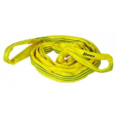 Élingue tube jaune 3 tonnes, RIBIMEX