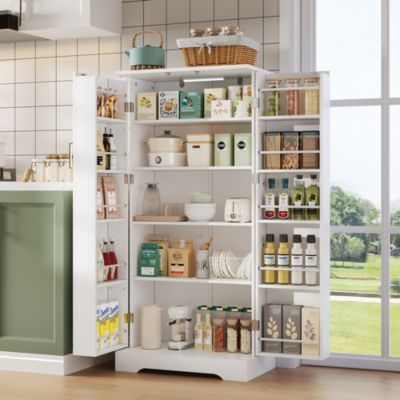 Îlot de Cuisine avec Tiroirs et Gamelles - Desserte Extensible Multifonction avec Rangement, MDF - 120x(40+30)x90 cm - Noyer