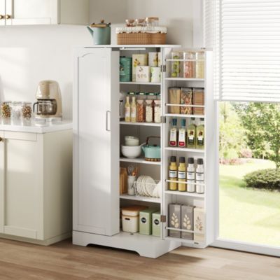 Îlot de Cuisine Mobile avec Tiroirs et Gamelles - Desserte Multifonction avec Rangement, MDF - 120x70x90 cm - Blanc