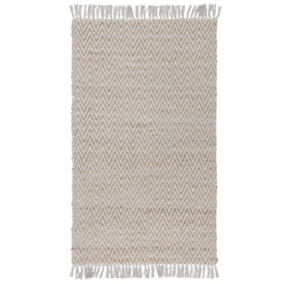 À poil court boho en tissu beige AFRIN