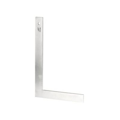 Équerre de serrurier sans butée 300 x 180 mm acier galvanisé, étalonnée en usine