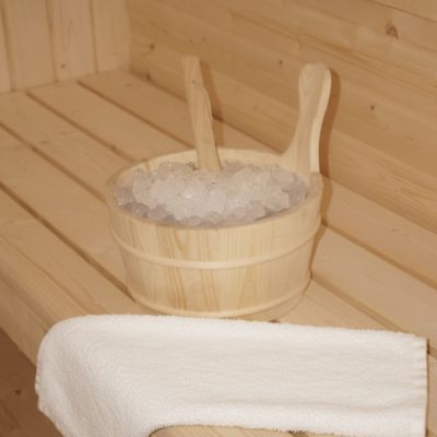 - Sauna extérieur à tonneau LAHTI XL - 195 x 220 cm pour 4 personnes