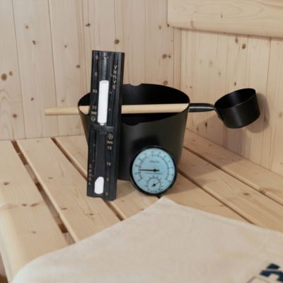 - Sauna traditionnel SHADOW XL BIG - 200 x 200 cm pour 6 personnes