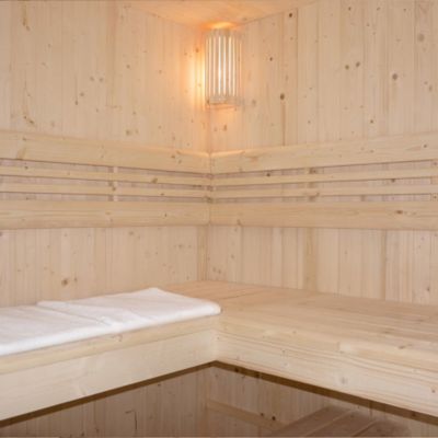 - Sauna traditionnel SHADOW XL BIG - 200 x 200 cm pour 6 personnes