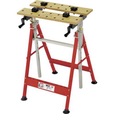 Établi repliable Holzmann WST10 - table MDF réglable, 100 kg, 845-1240 mm