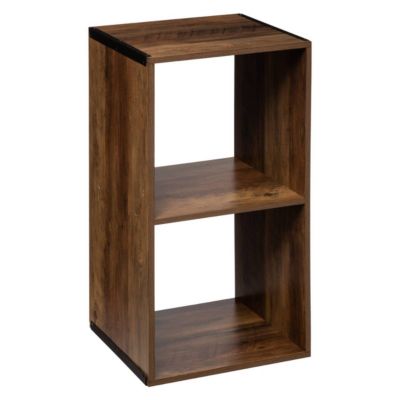 Étagère 2 cases indus Effet bois foncé Mix N' Modul - 5Five