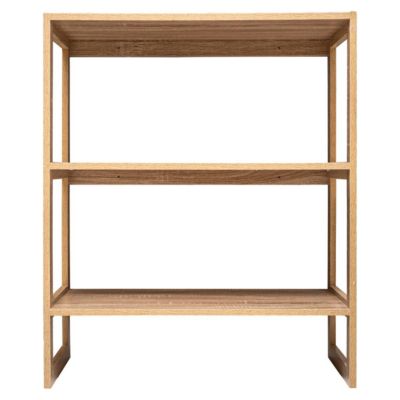 Étagère 4 cases empilables Effet chêne naturel Mix N' Modul - 5Five