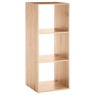 Libreria a 2 piani aliaj effetto rovere naturale - 5five