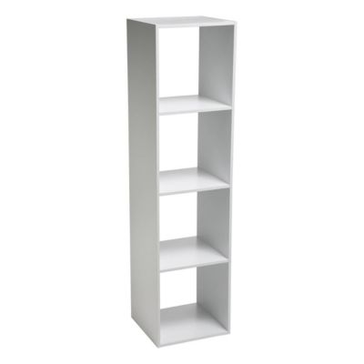 Étagère colonne 4 cases "Mix N' Modul" blanc - 5five