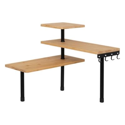 Étagère d'angle 3 niveaux beige - Beige- 5five