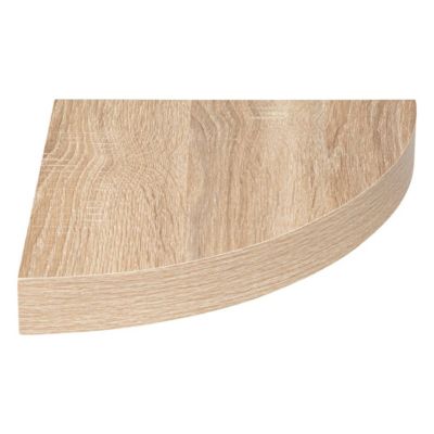 Étagère d'angle "Fixy" effet chêne naturel - 5five