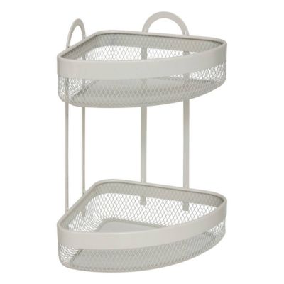 Étagère d'angle Mayaj en acier beige 23x23cm - Beige- 5five
