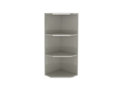 Etagere D Angle Salle De Bains Taupe Goodhome Imandra 34 X 90 X 36 Cm Castorama