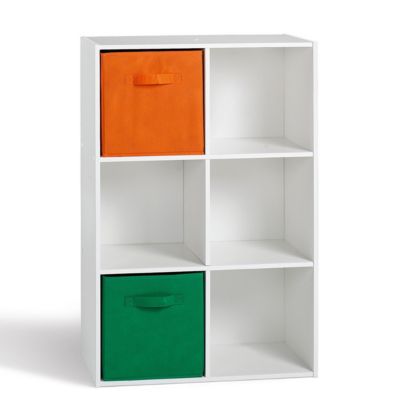 Étagère de rangement 6 cases - H91,5 x L61,5 cm