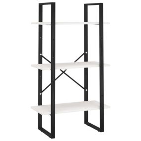 Étagère de rangement Blanc 60x30x105 cm Bois de pin massif vidaXL