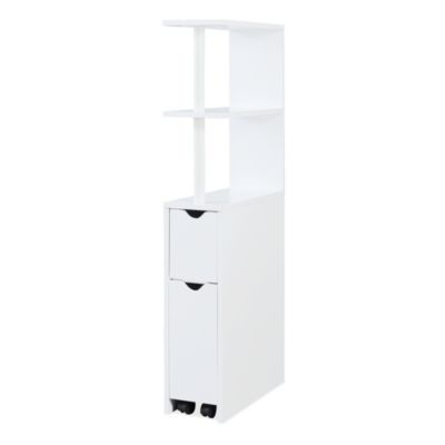 Étagère de salle de bain Fadeskimma 113 x 19 x 45 cm blanc en.casa