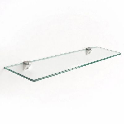 Étagère en Verre Tulup 70x13 cm Pour Maquillage Trempé Bords Polis
