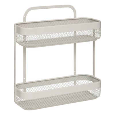 Étagère Mayaj 2 niveaux en métal beige - Beige- 5five