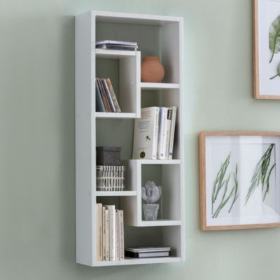 Étagère Murale 36x90x14,5 cm Étagère Suspendue Flottante Design Moderne FineBuy