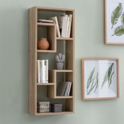 Étagère Murale 36x90x14,5 cm Étagère Suspendue Flottante Design Moderne FineBuy