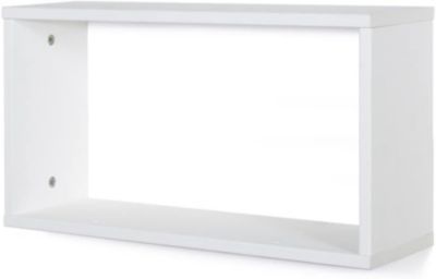Étagère Murale Blanche 56,8x30x17 cm - Rangement Polyvalent pour Salle de Bain, Chambre, Cuisine ou Bureau - Avec Chevilles