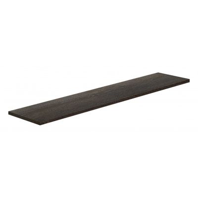 Étagère murale en bois, chêne foncé, 96x20x1,8 cm - Smart