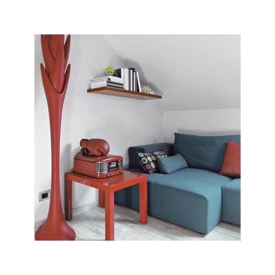 Étagère murale en bois, chêne foncé, 96x20x1,8 cm - Smart