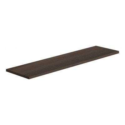 Étagère murale en bois, noyer, 76x20x1,8 cm - Smart