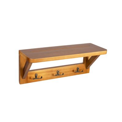Étagère murale Rustic fixation murale avec matériel inclus, 40 x 14,5 x 16,8 cm - Floordirekt