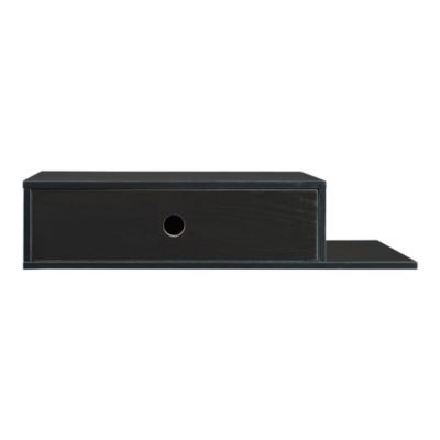 Étagère murale Stor 65 x 30 x 15 cm noir en.casa