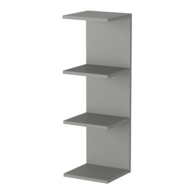 Étagère murale Surahammar 95 x 30 x 28 cm gris en.casa