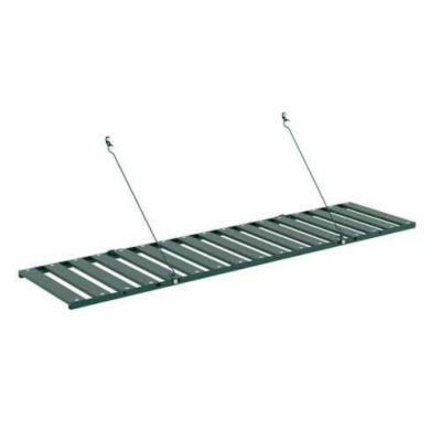 Étagère pliante en aluminium, légère, résistante, Couleur Noir