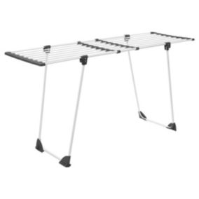 Étendoir à linge pliant tubes extensibles 17m sinaï - 5 five simply smart