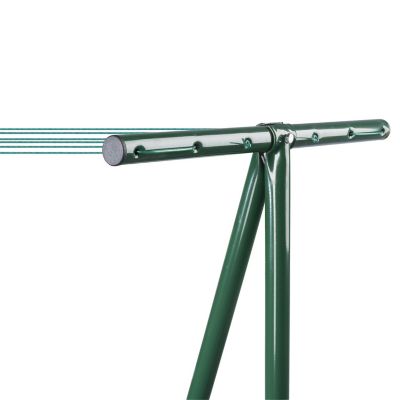 etendoir a linge vert a sceller avec 6 fils castorama