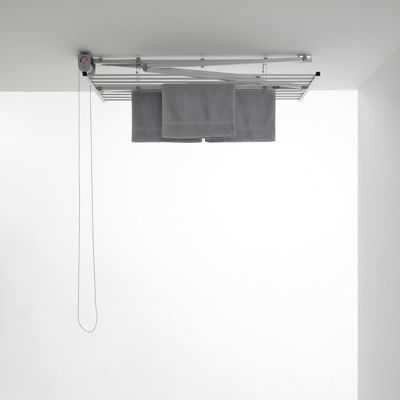 Étendoir plafond manuel 128x54x25cm alu Foxydry Mini 120
