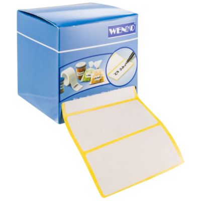 Étiquettes adhésives congélation - Transparent