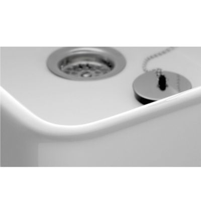 Evier Céramique 2 BacsTimbre D'office Gamme Belfast Blanc | UK